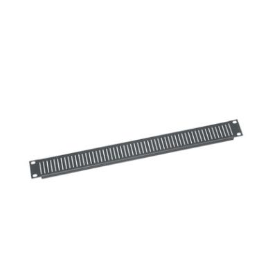 1RU Steel Vent Panel Contractor Pack Black